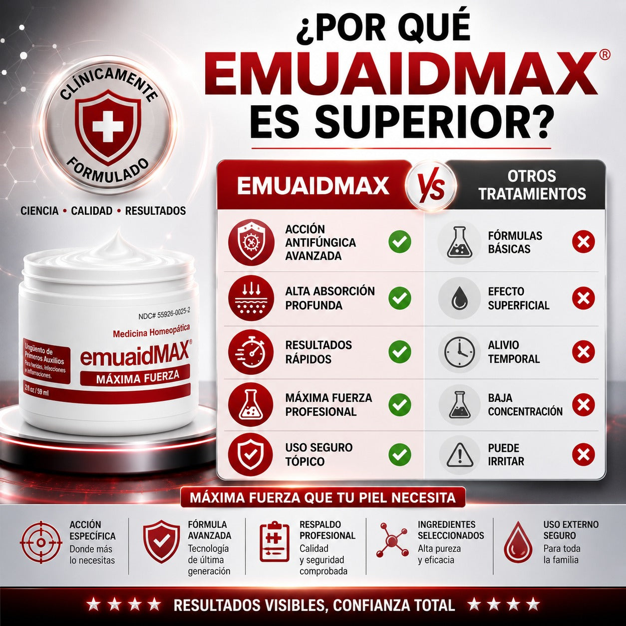EmuaidMax - ELIMINA LOS HONGOS DE TU PIEL Y UÑAS